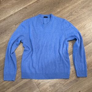 ATM Anthony Thomas Melillo Blue Crewneck Sweater